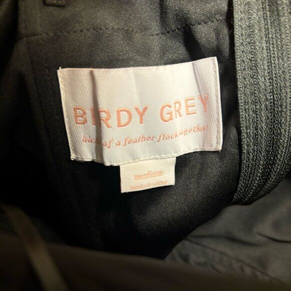 SOLD Birdy Grey Gigi Convertible Black Chiffon Bridesmaid Jumpsuit Size Medium - Picture 5 of 16